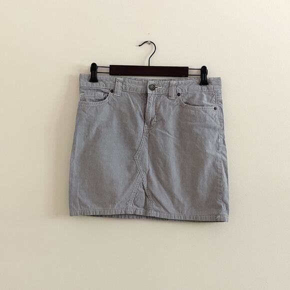 Tommy Hilfiger Size 6 Railroad Stripe Denim Jean Skirt - Picture 1 of 5